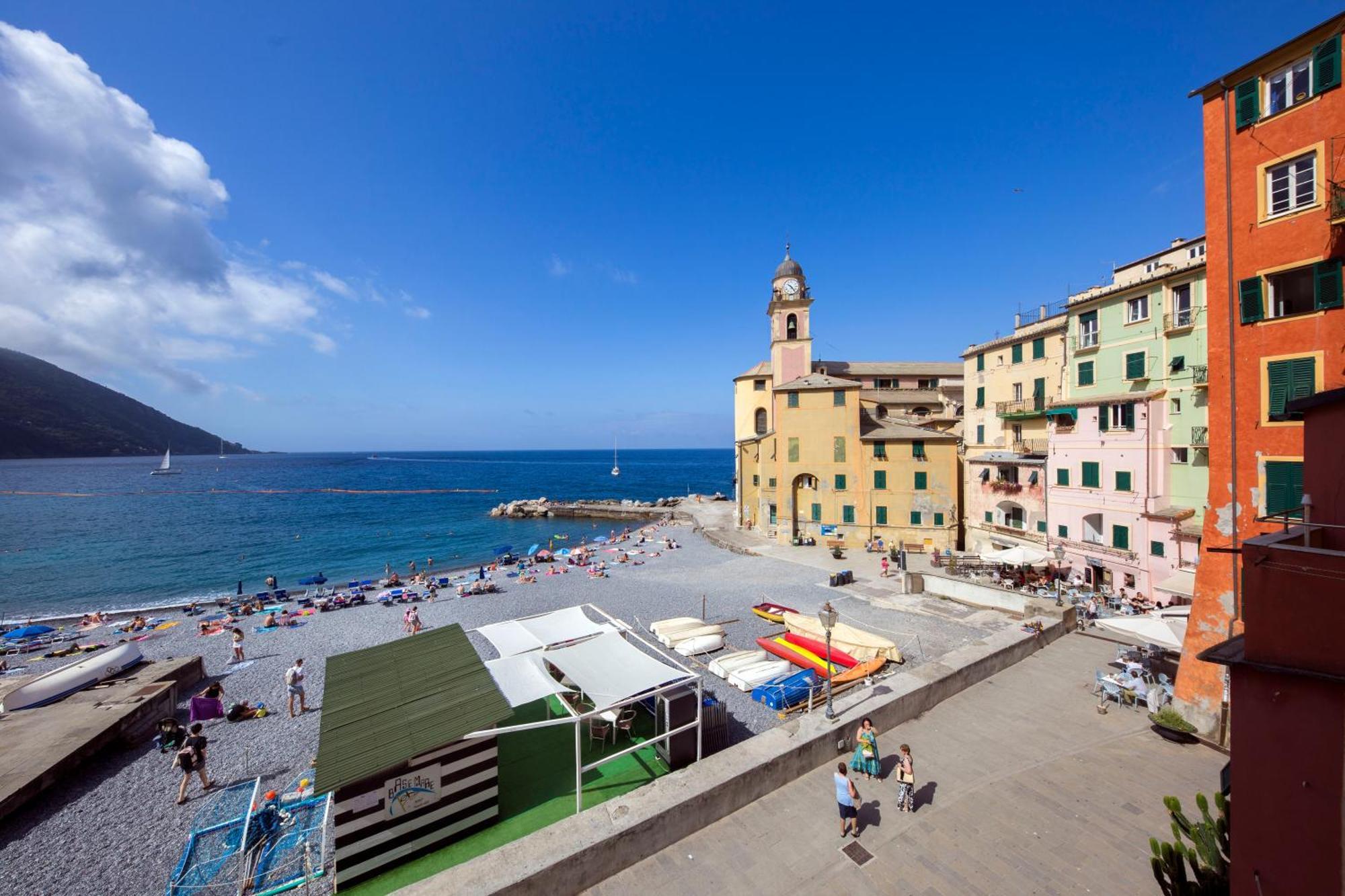 Casaviva Family Beachfront House In Camogli Extérieur photo